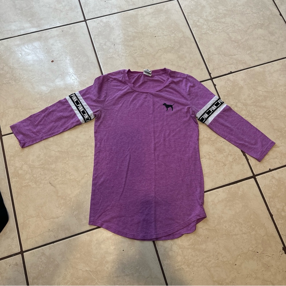 PINK Victoria's Secret Kids Black and Pink Sweatshirts bundle size xs - Picture 9 of 16